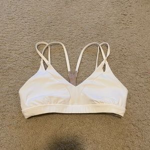 White Lululemon bra